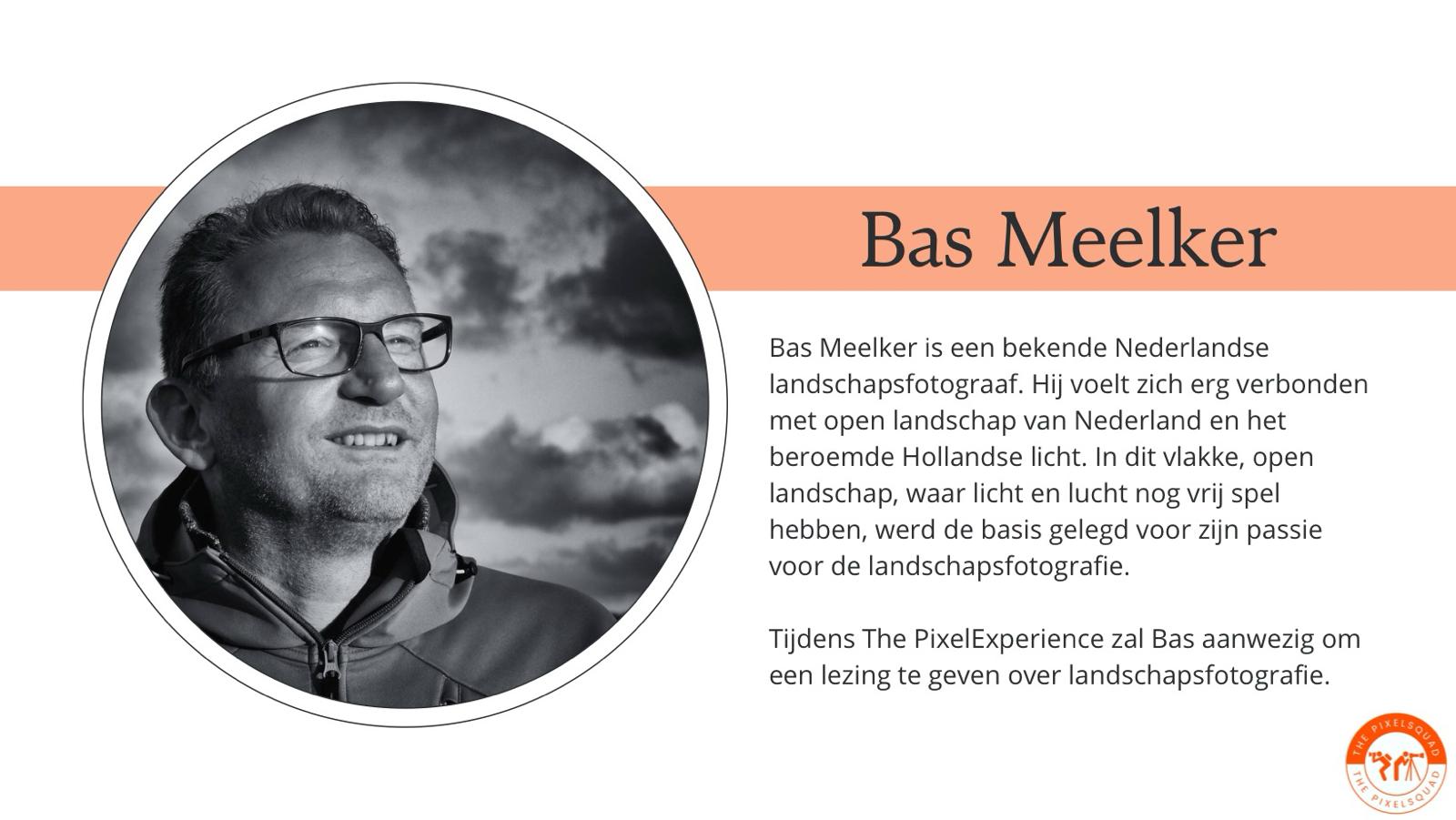 Bas Meelker, Nederlands bekendste landschapsfotograaf, geeft lezing op foto event The PixelExperience
